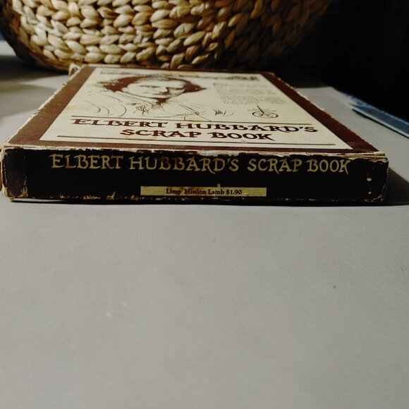 Elbert Hubbards Scrap Book 1927 Leather Bound By Roycrofters - Picture 9 of 16